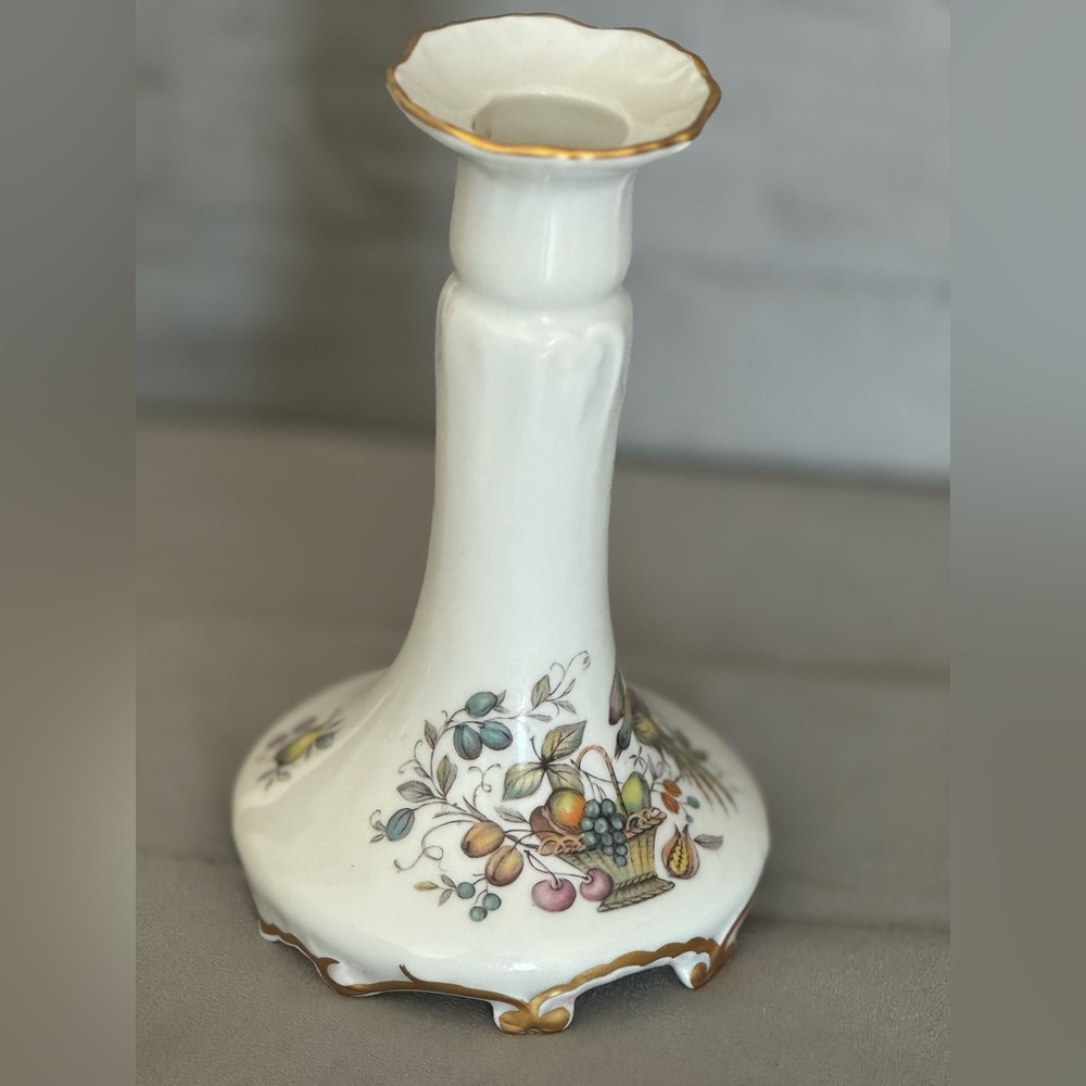 Limoges White Porcelain Piece with Green Mark